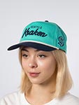 Бейсболка AMERICAN NEEDLE арт. 23008A-SEK Seattle Kraken Roscoe NHL (бирюзовый / темно-синий)